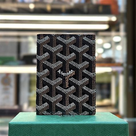 goyard wallet saint marc noir|saint marc card wallet.